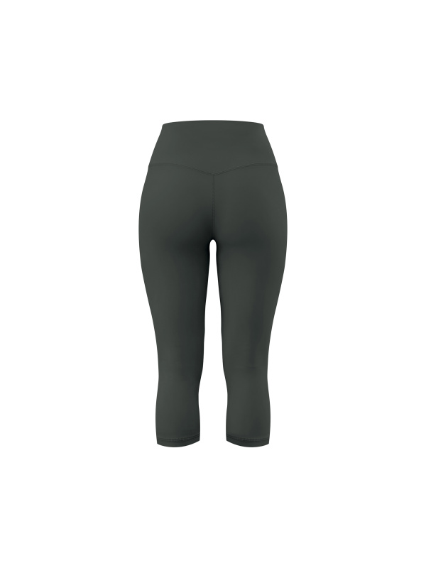 Women's High Waisted Yoga Capri Leggings