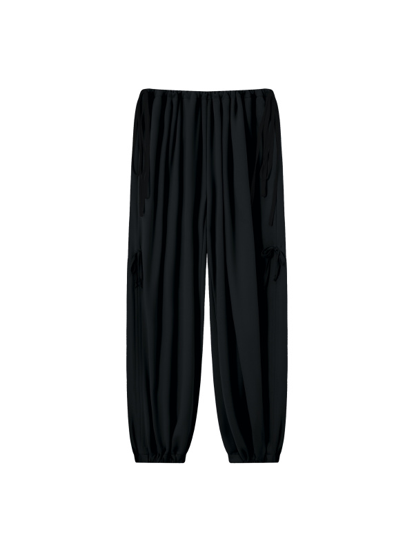 Women's Drawstring Wide Leg Sweatpants