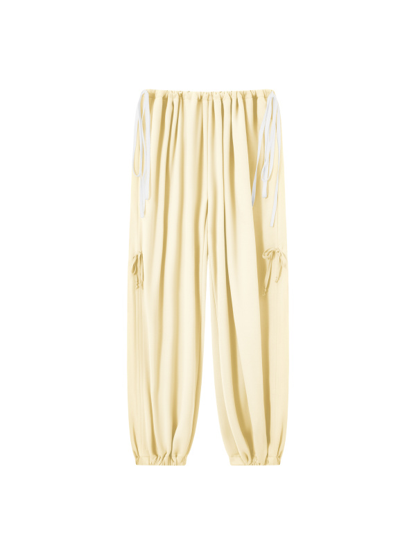 Women's Drawstring Wide Leg Sweatpants