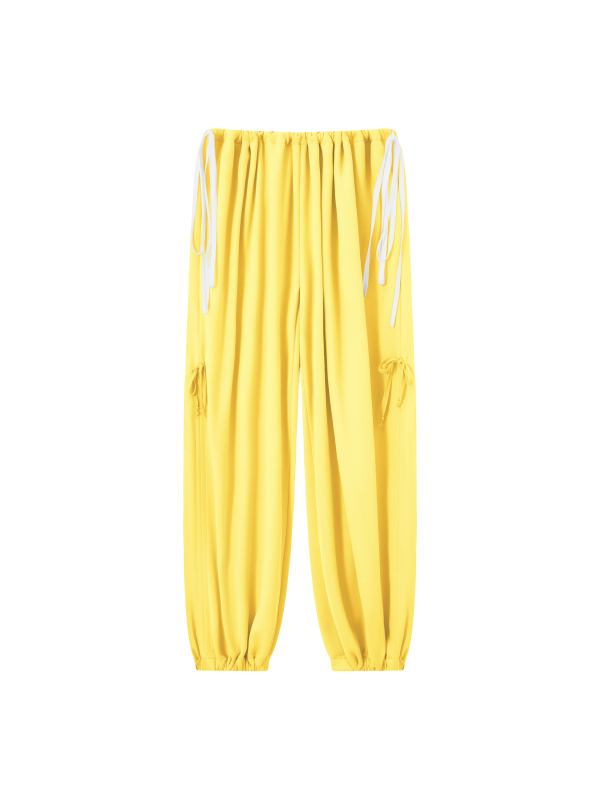 Women's Drawstring Wide Leg Sweatpants
