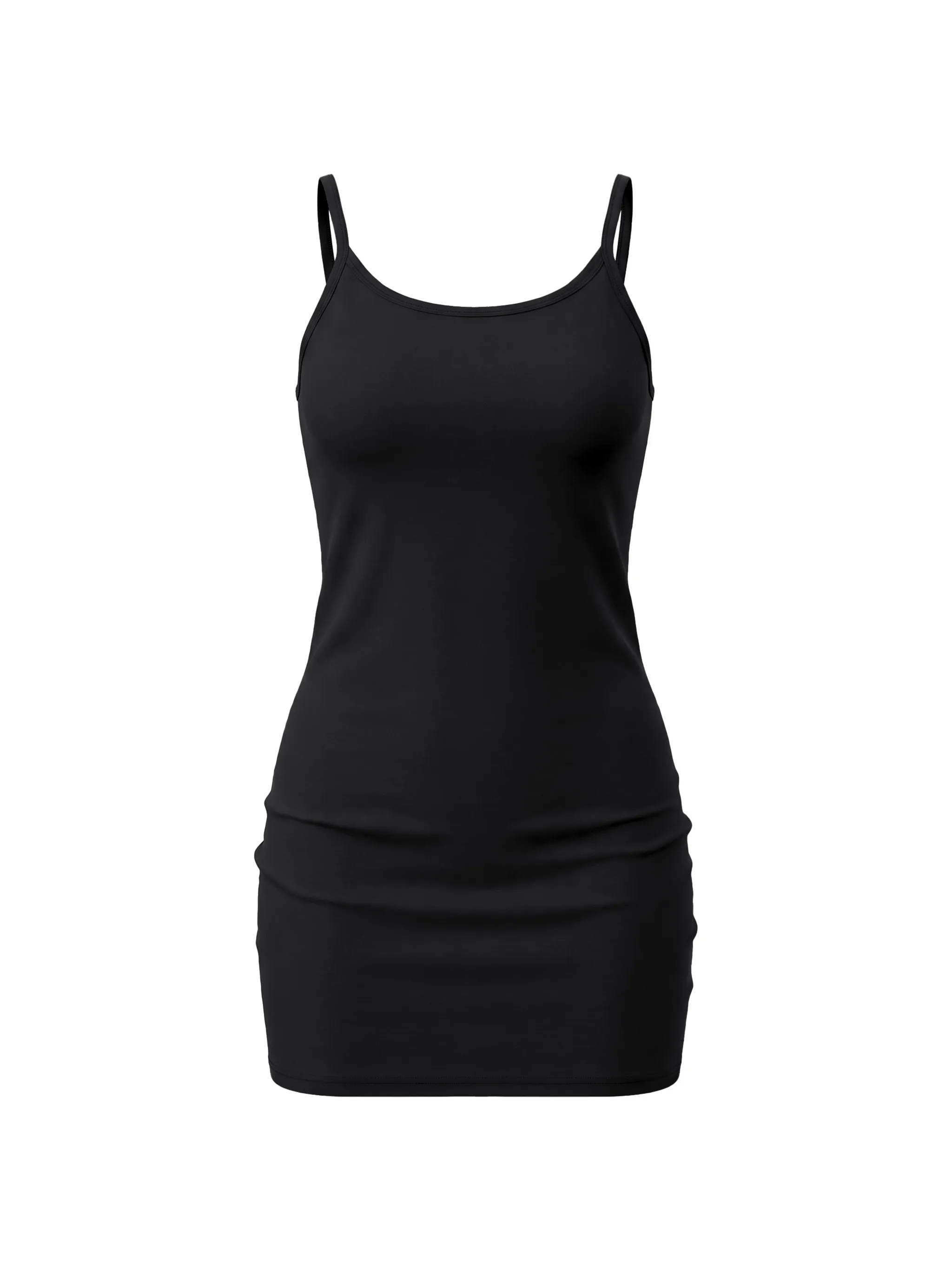 Women's Solid Tight Sleeveless Dress