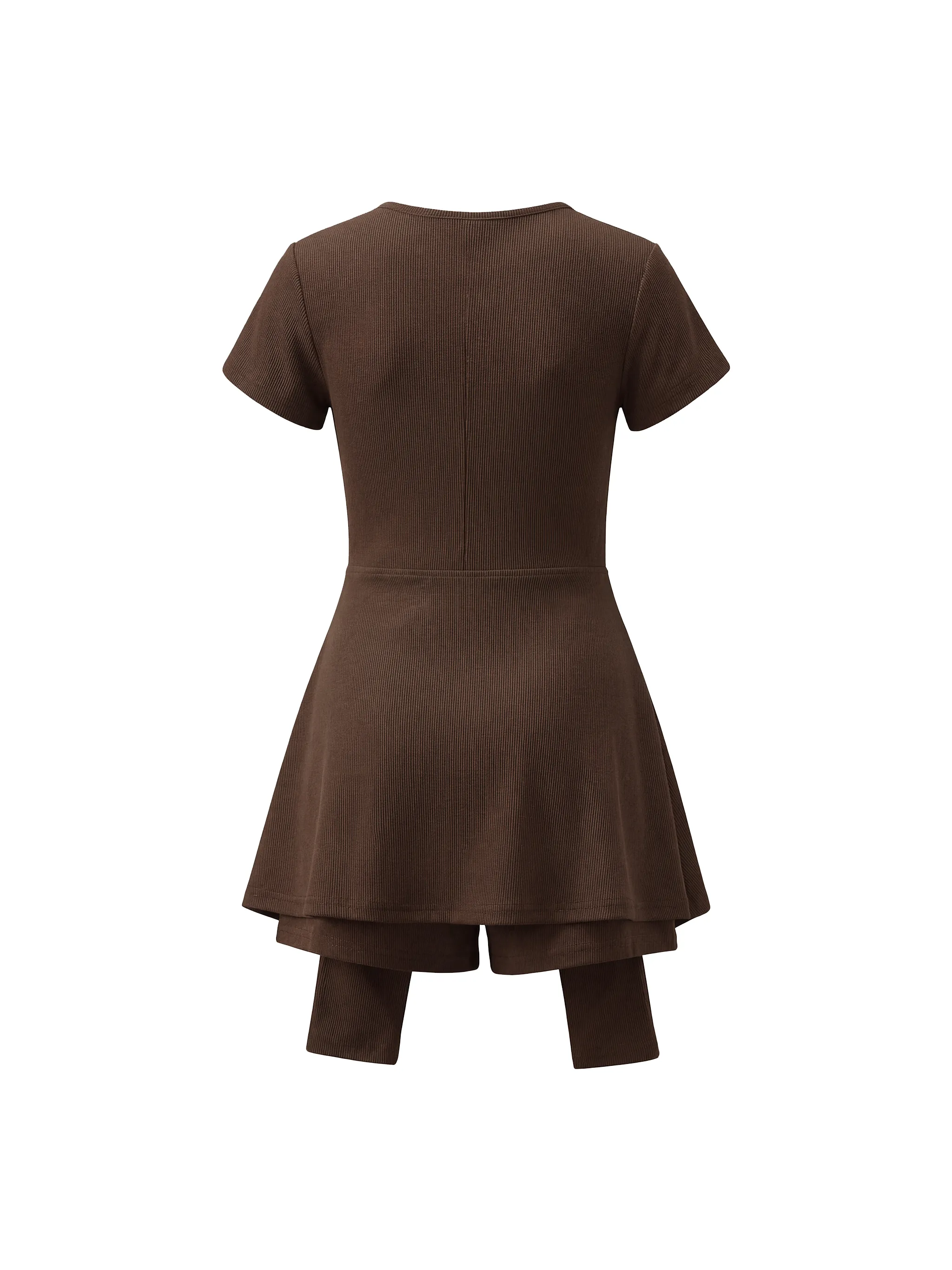 Women's Dual-Function Cape Tie-Waist Romper
