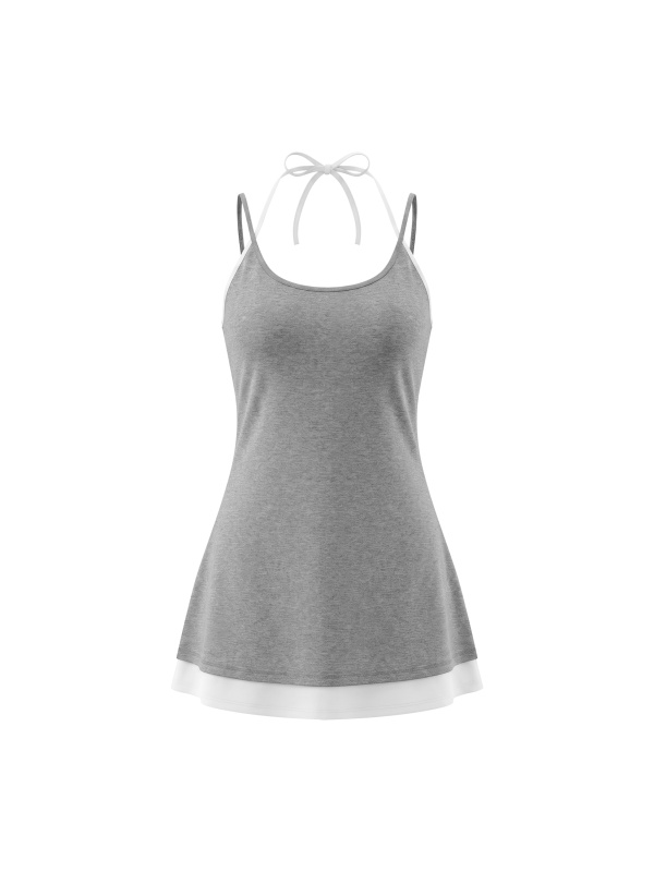 Women’s Color Block Sleeveless Dress