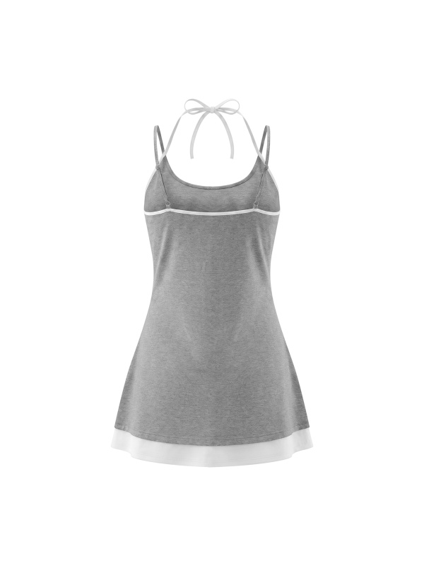 Women’s Color Block Sleeveless Dress