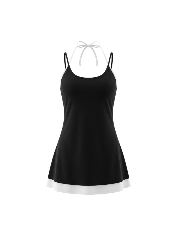 Women’s Color Block Sleeveless Dress