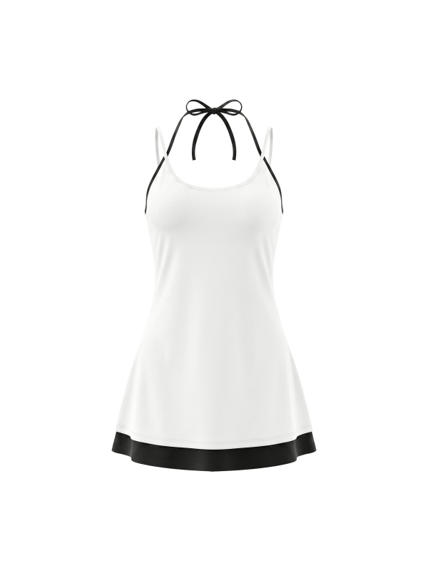 Women’s Color Block Sleeveless Dress