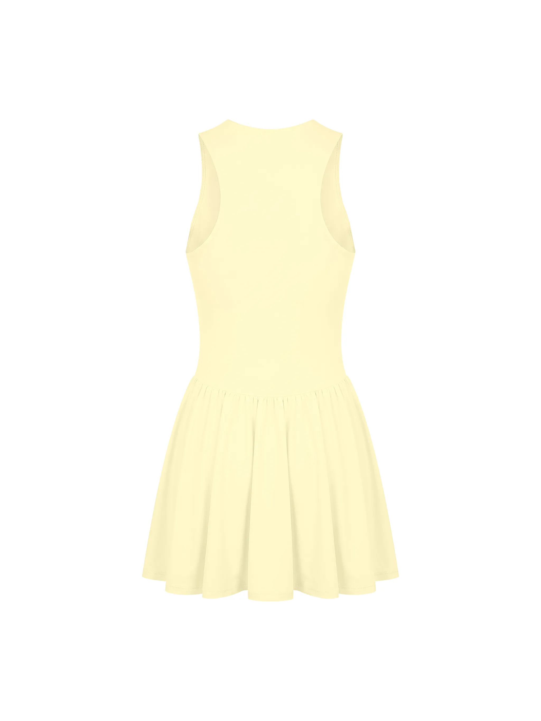 Women’s Ruched Sleeveless Full-Zip Dress