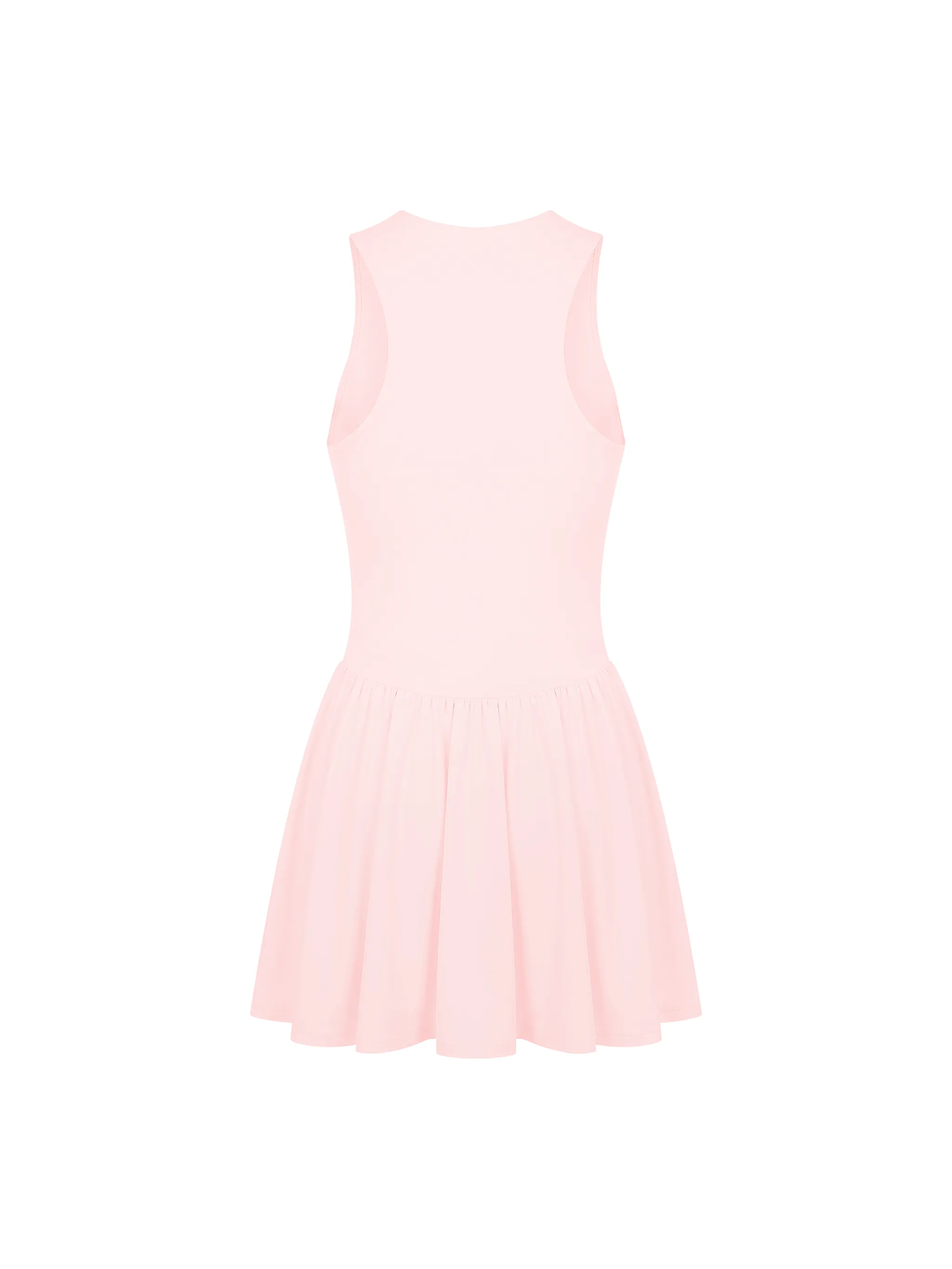Women’s Ruched Sleeveless Full-Zip Dress