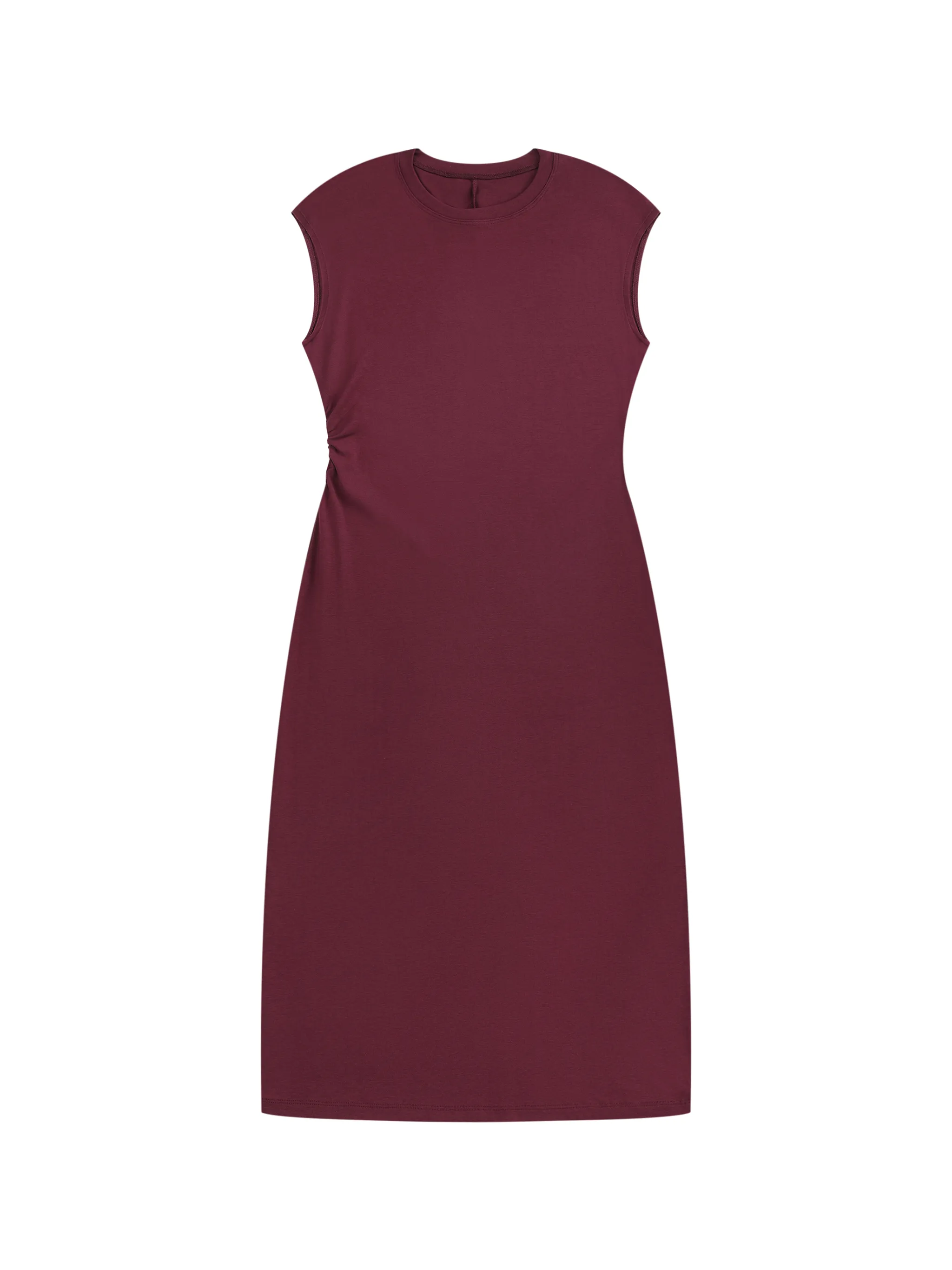 Women’s Ruched Sleeveless Dress