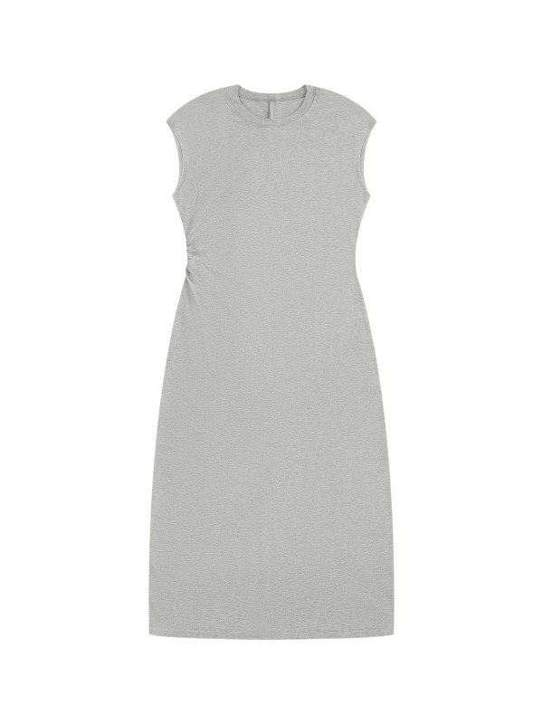 Women’s Ruched Sleeveless Dress