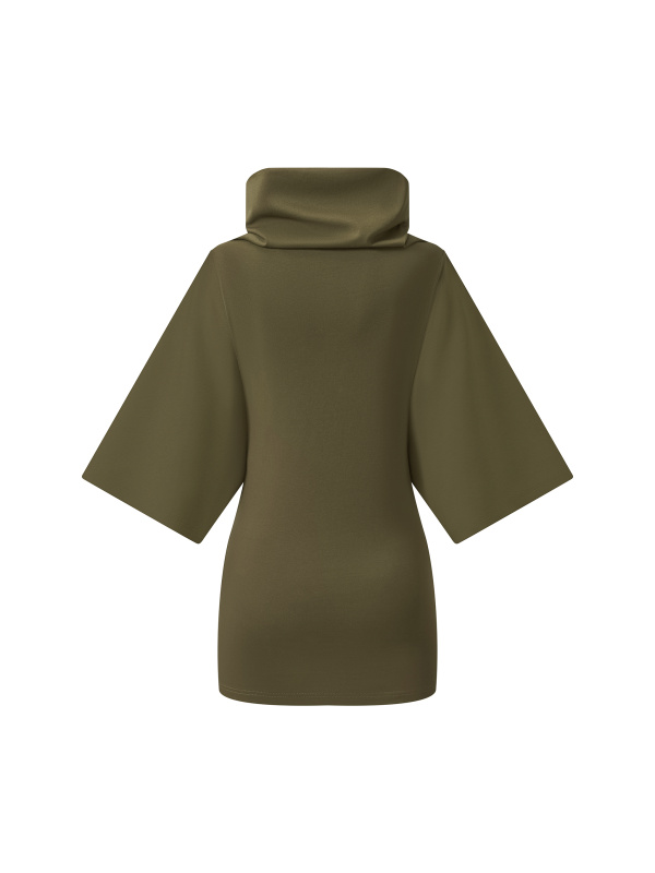 Women’s Turtleneck Batwing T-Shirt