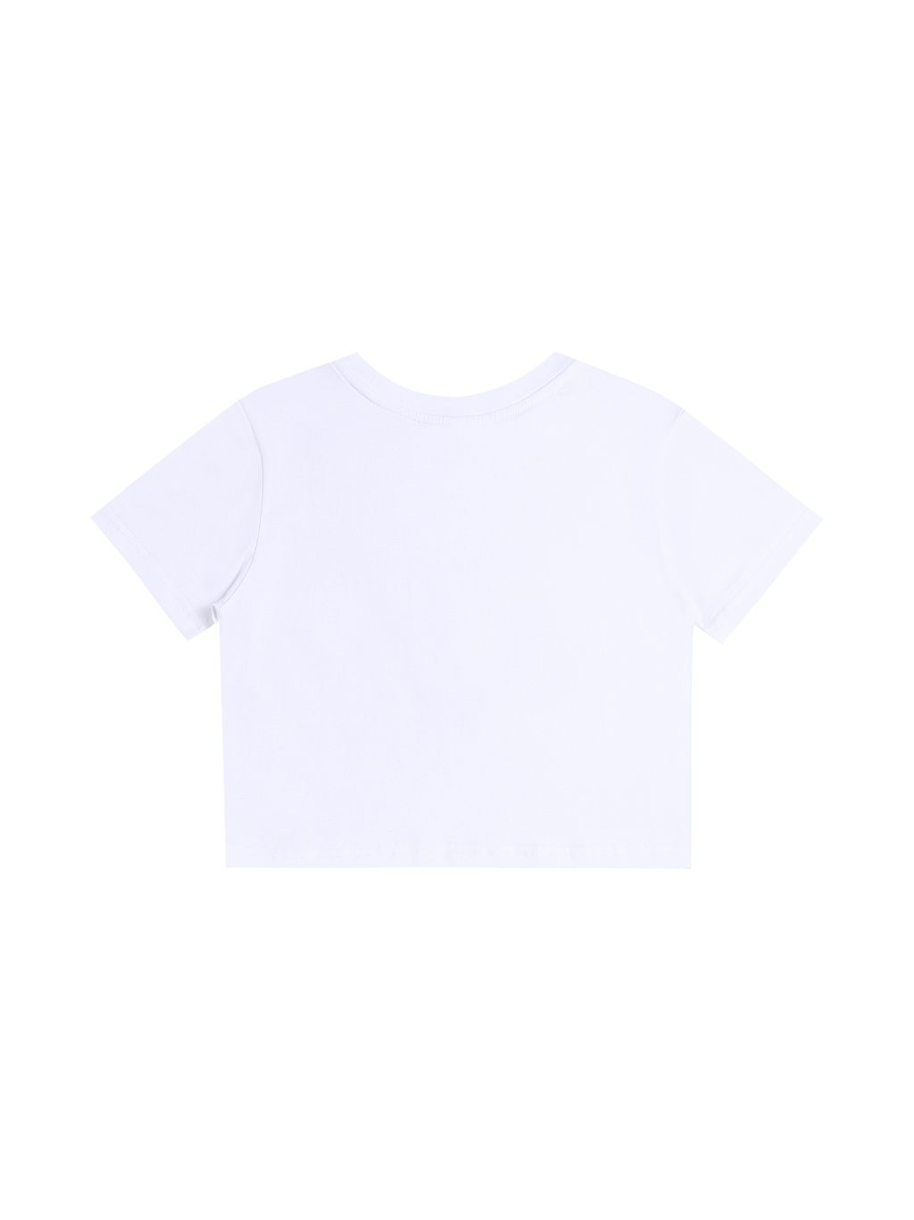 Women's Fitted Crop Tee - Bodycon T-Shirt | HugePOD-2