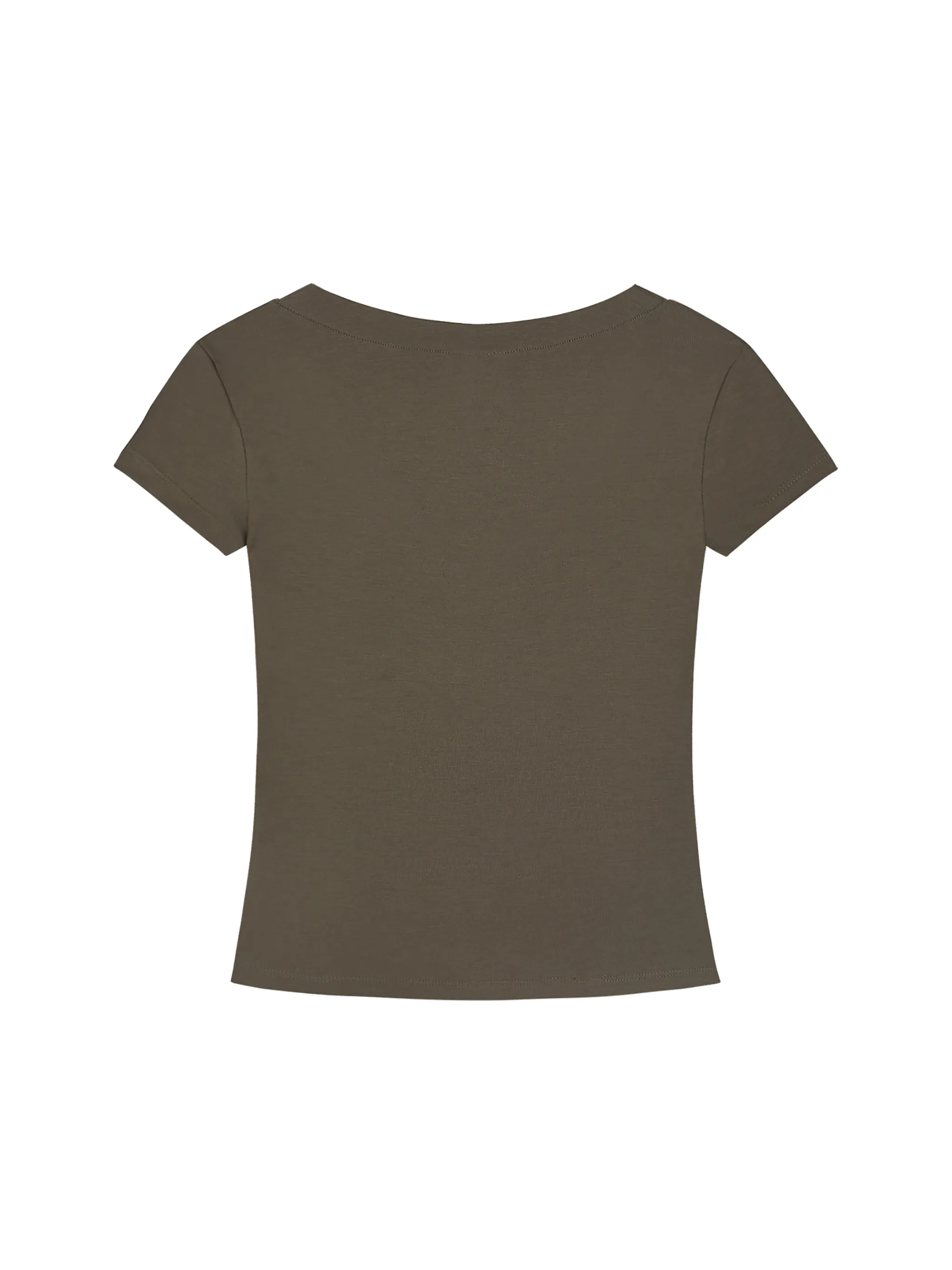 Tencel Slim Fit V-Neck T-Shirt