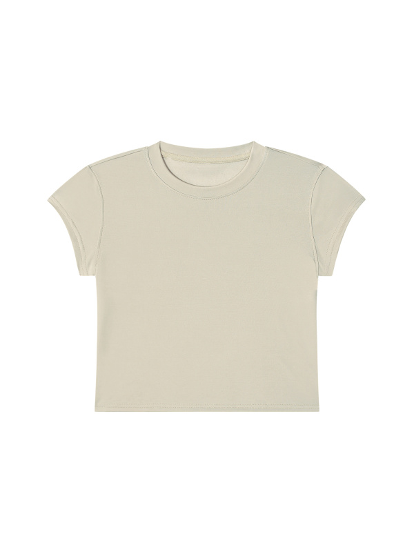 Women's Slim-Fit Cropped T-Shirt