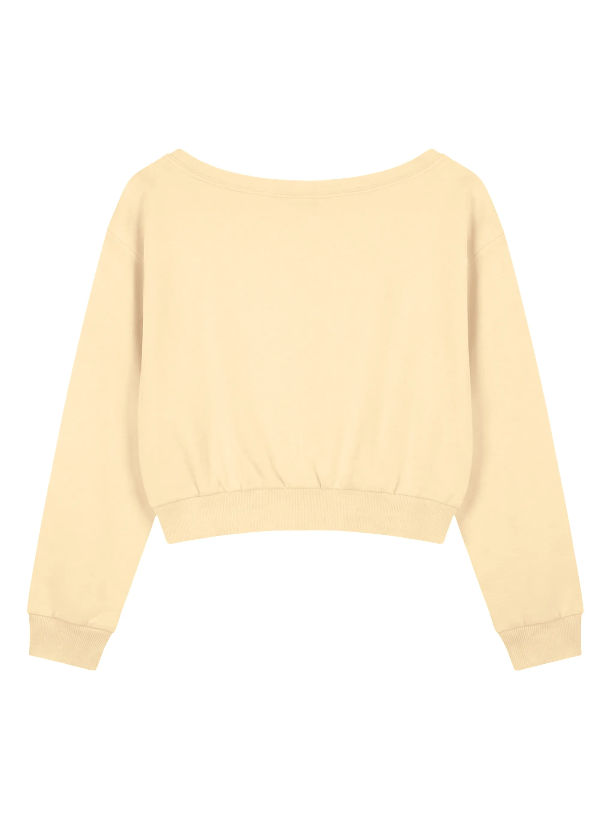 Women's Off-Shoulder Sweatshirt