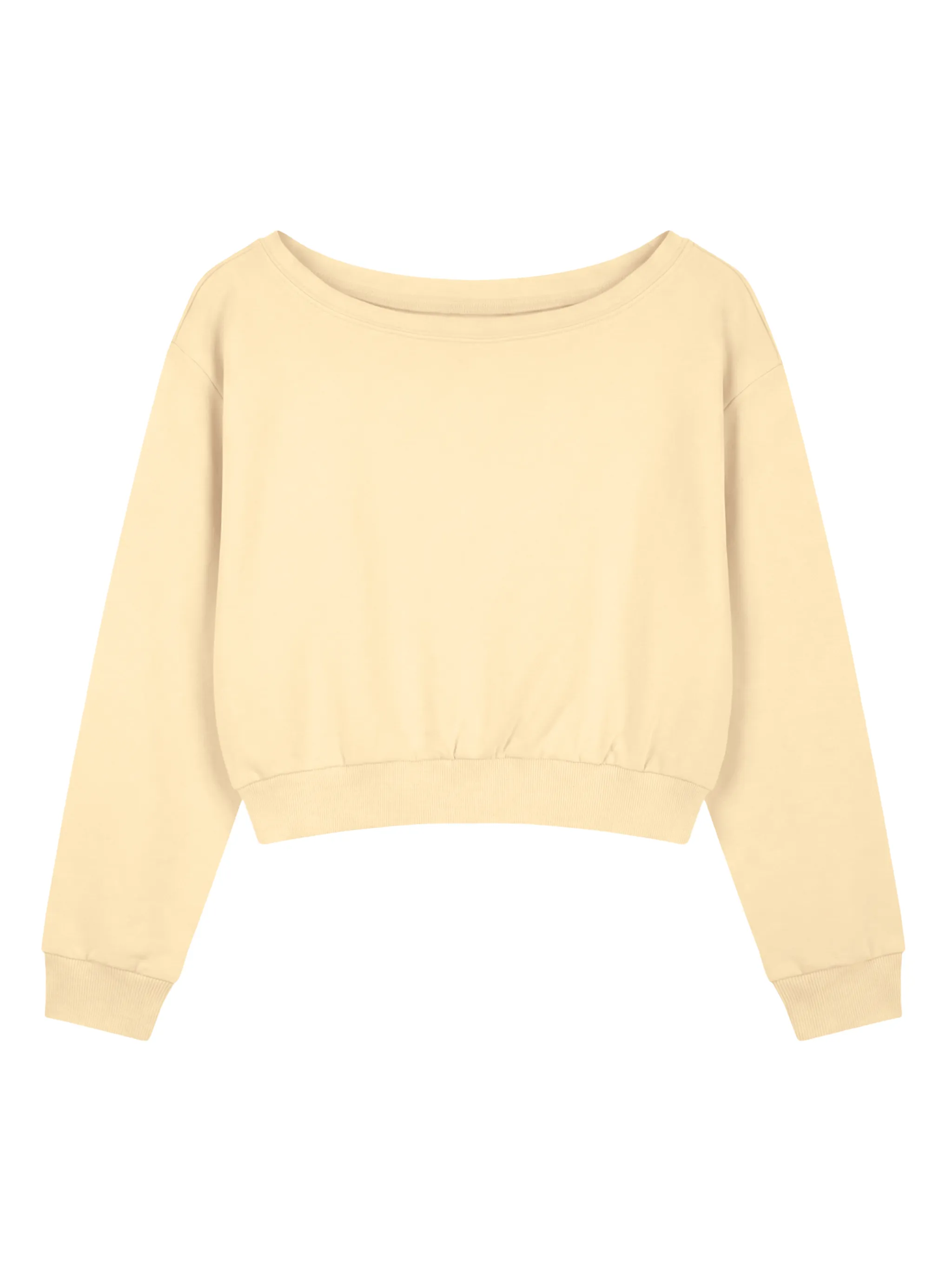 Women's Off-Shoulder Sweatshirt