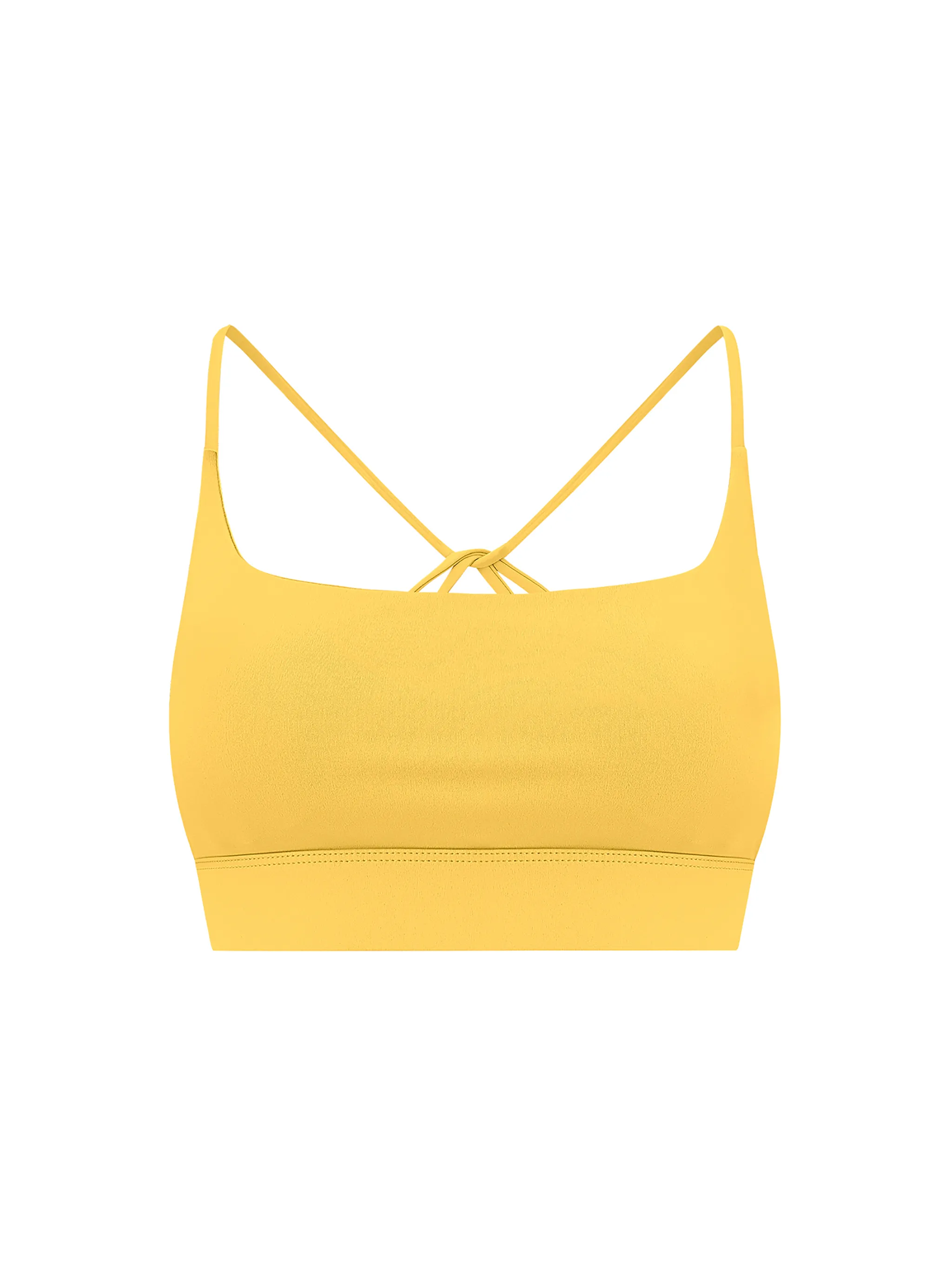 Strappy Criss Cross Yoga Sports Bra