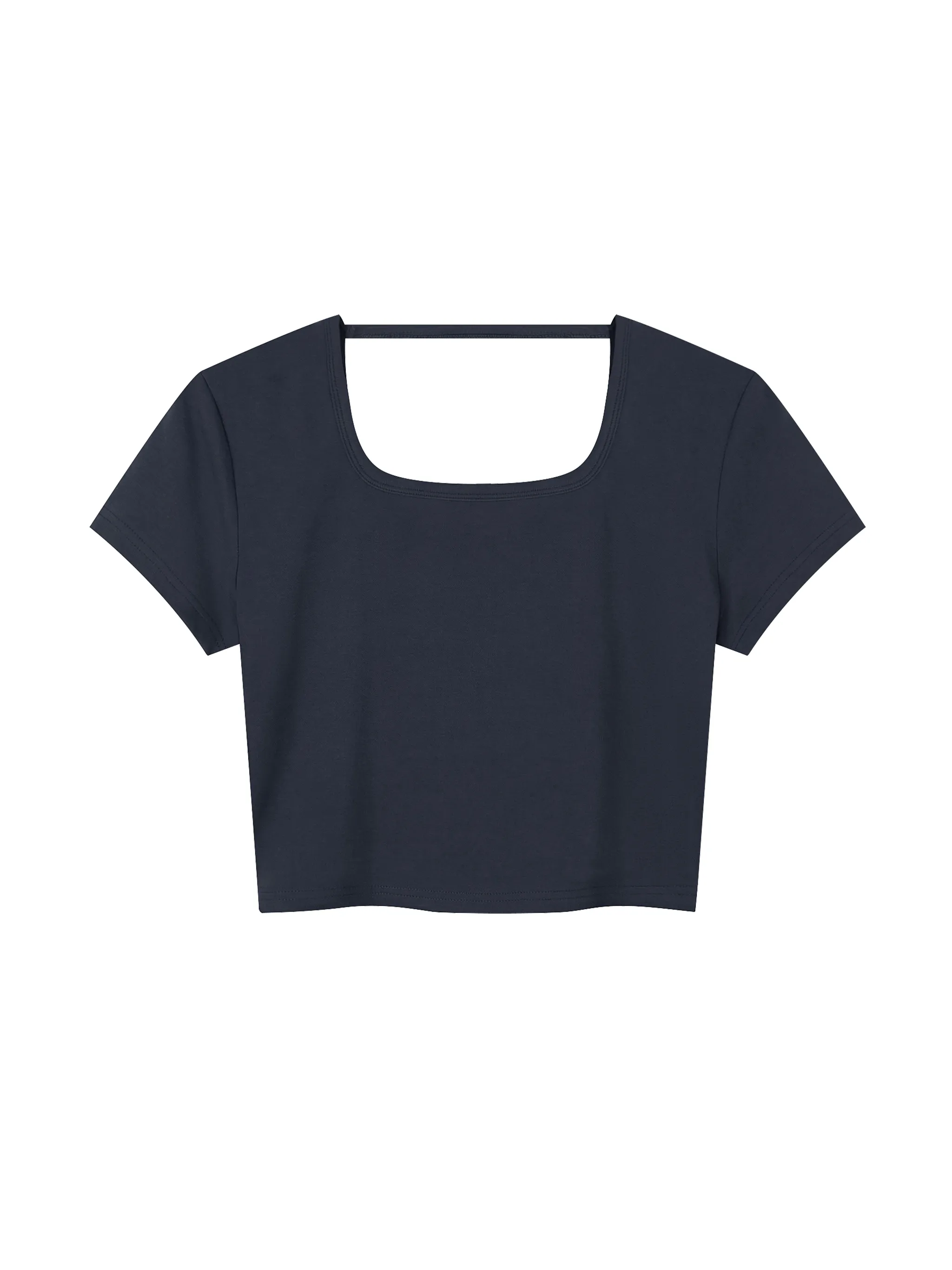 Women's Square Neck Crop T-Shirt