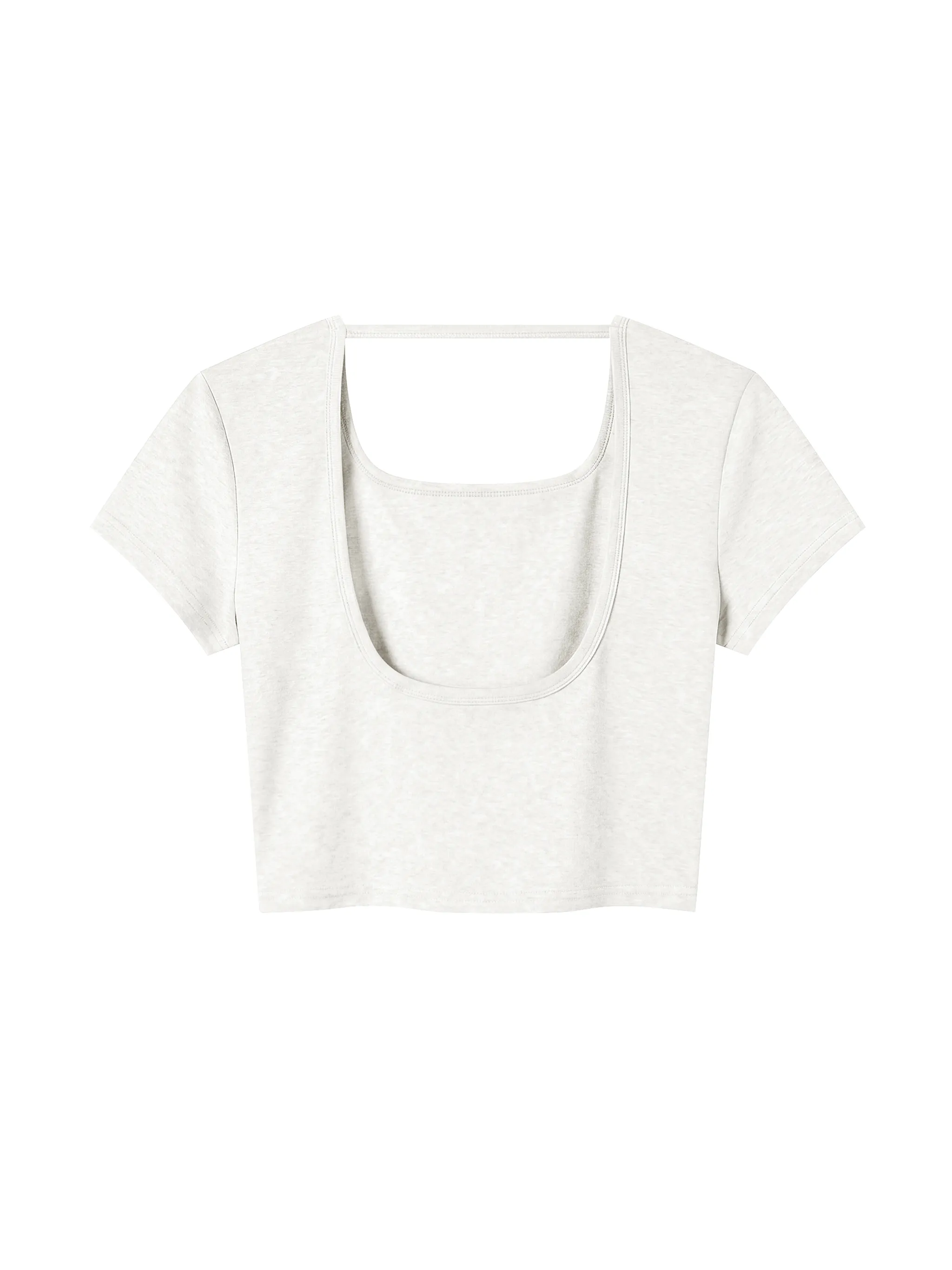 Women's Square Neck Crop T-Shirt