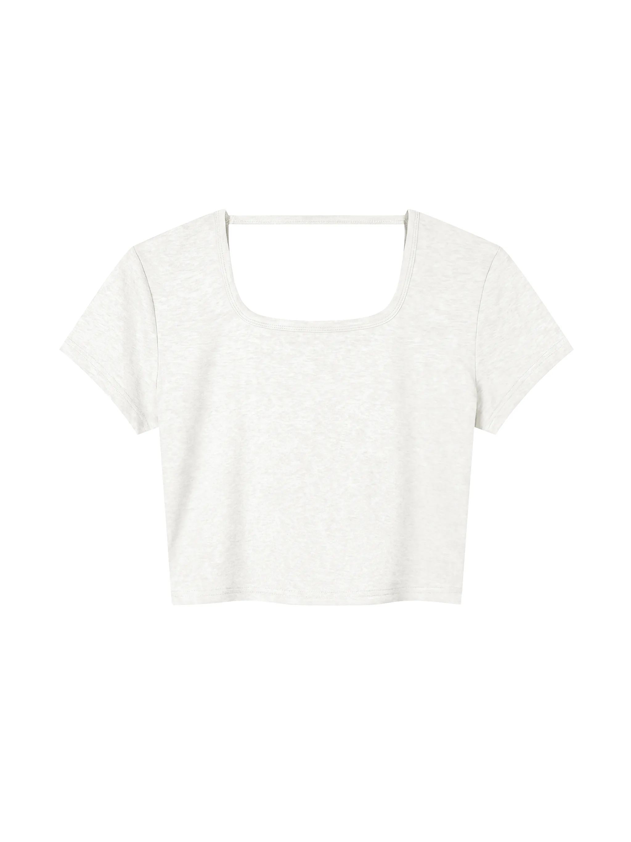 Women's Square Neck Crop T-Shirt