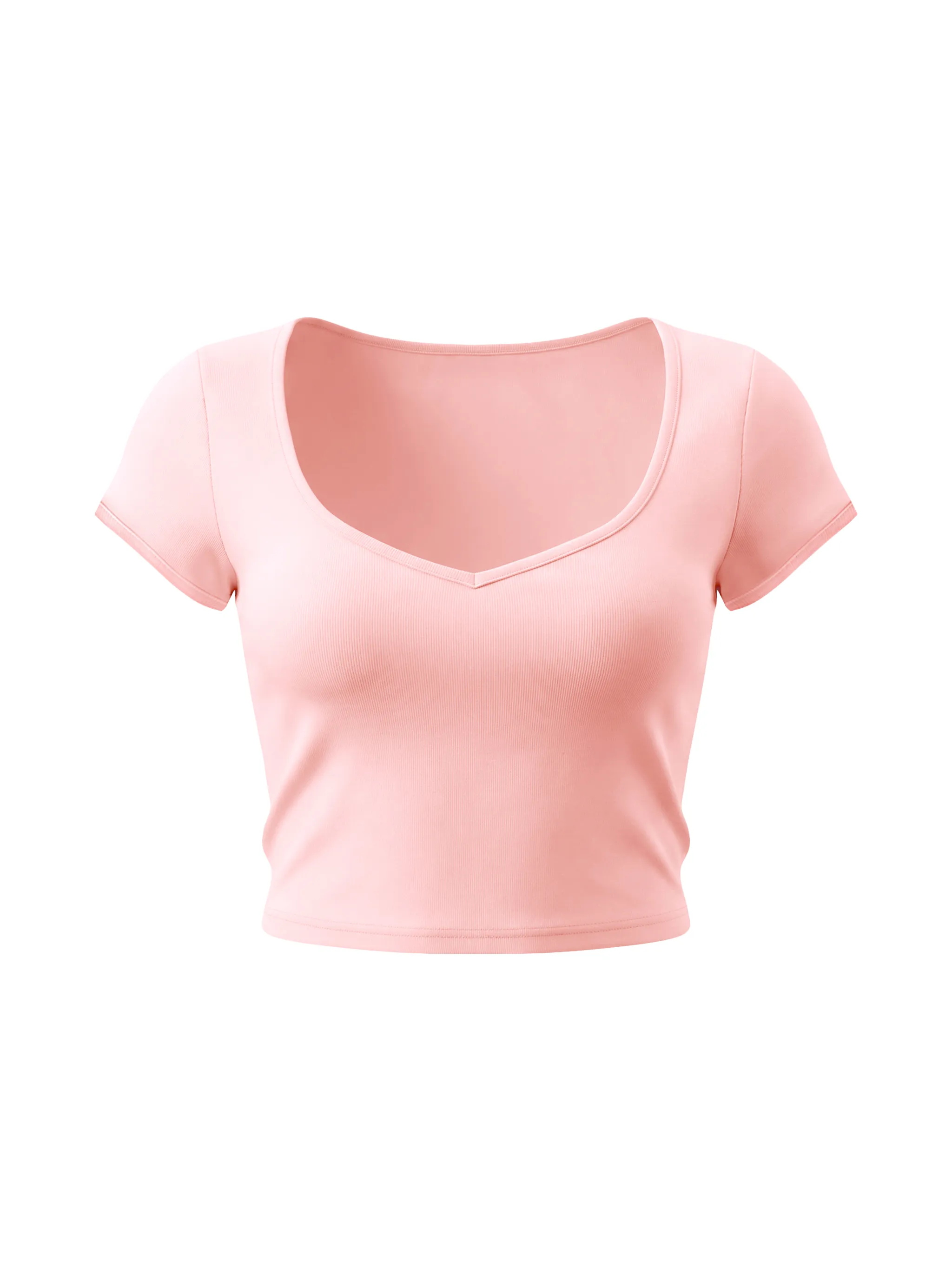 Women's Slim Cap Sleeve Crop T-Shirt