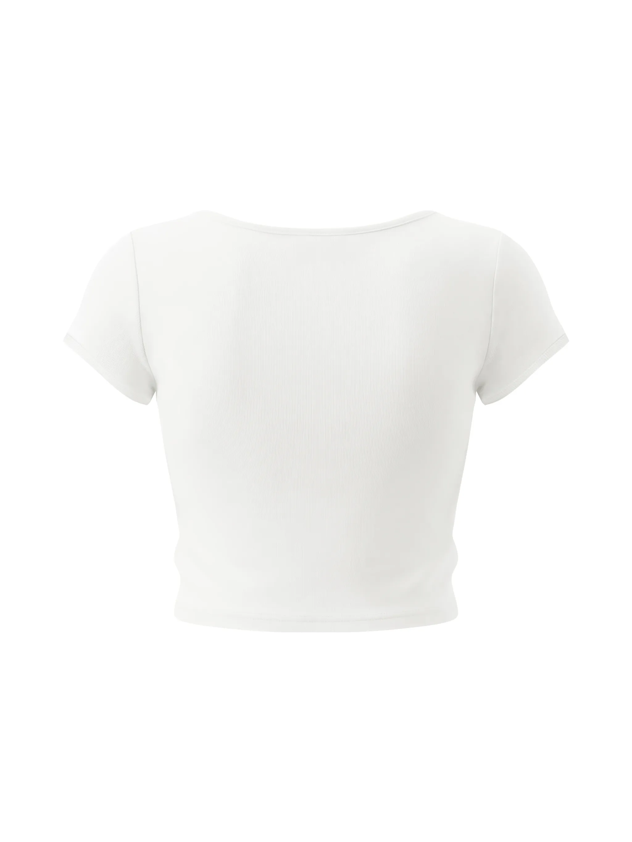 Women's Slim Cap Sleeve Crop T-Shirt