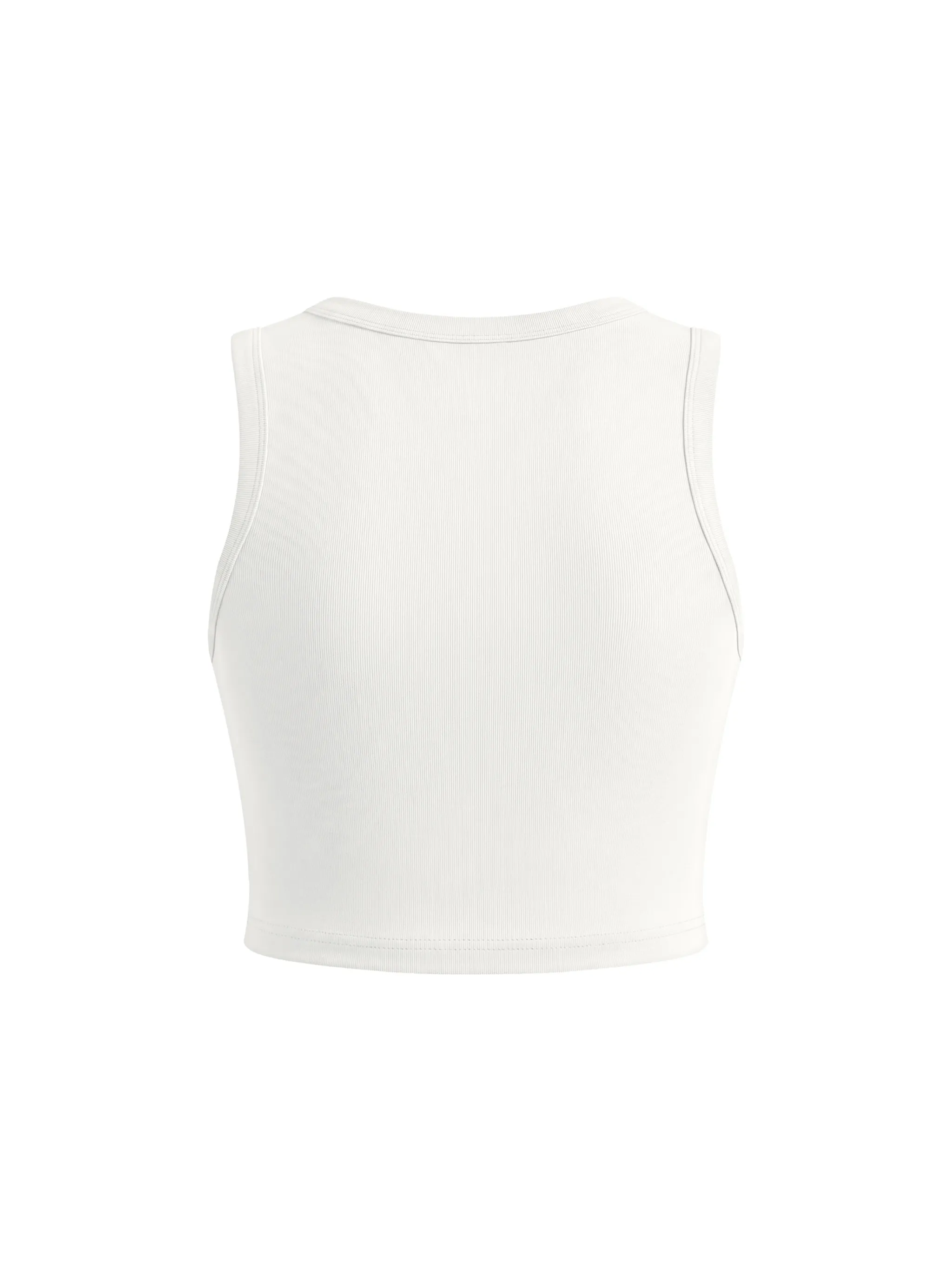 Women's Tight Crewneck Crop Tank Top