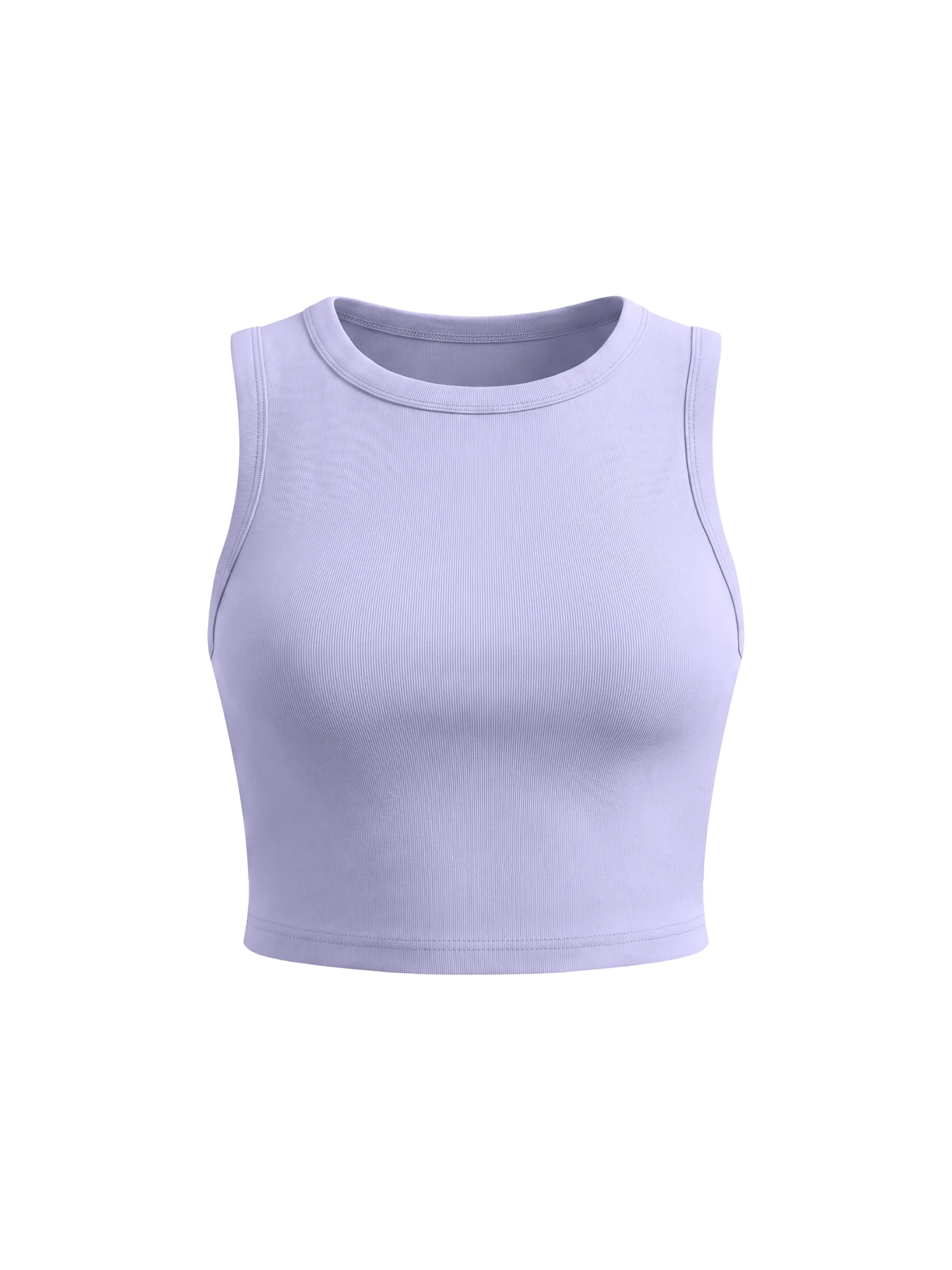 Women's Tight Crewneck Crop Tank Top