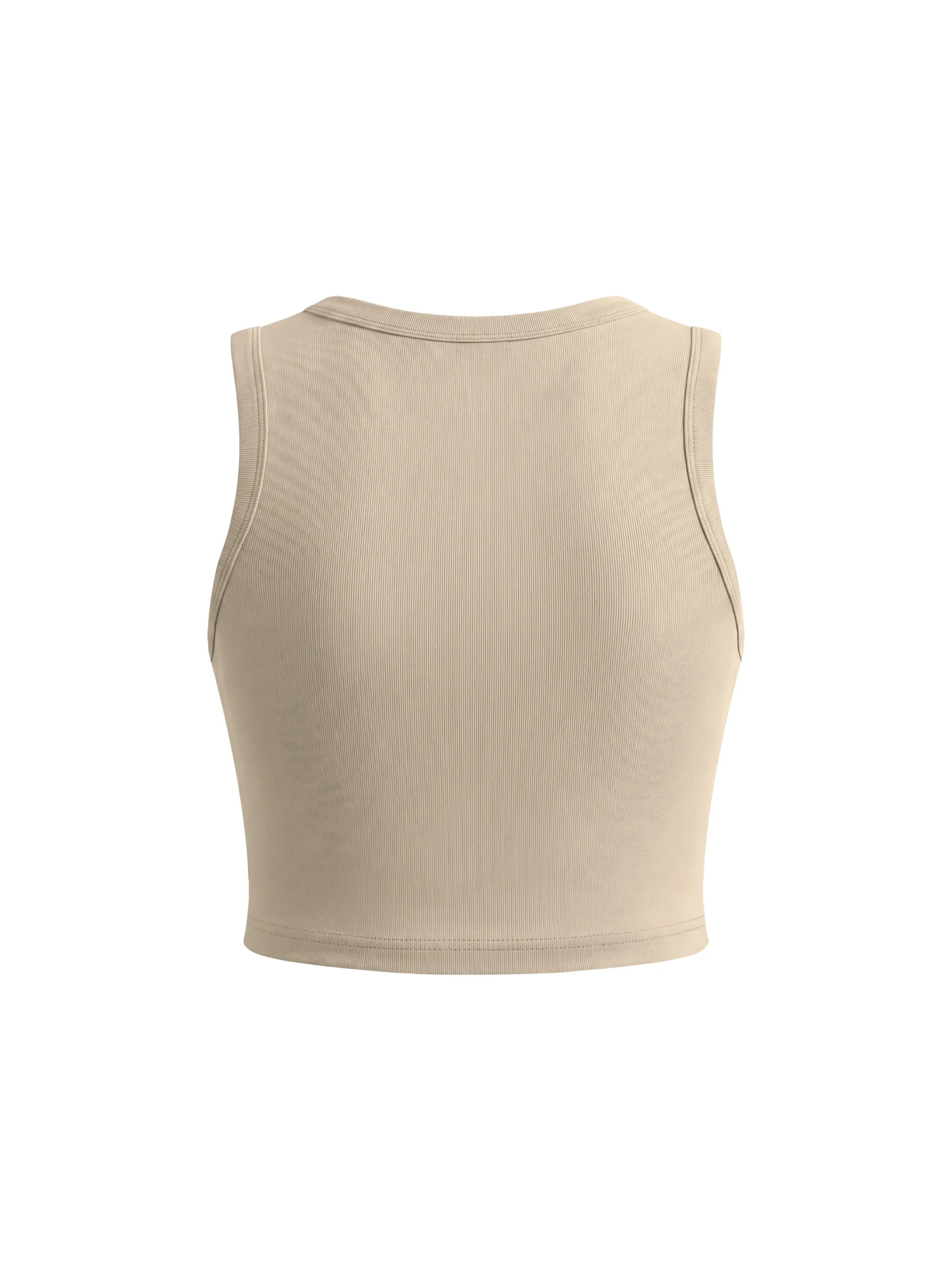 Women's Tight Crewneck Crop Tank Top