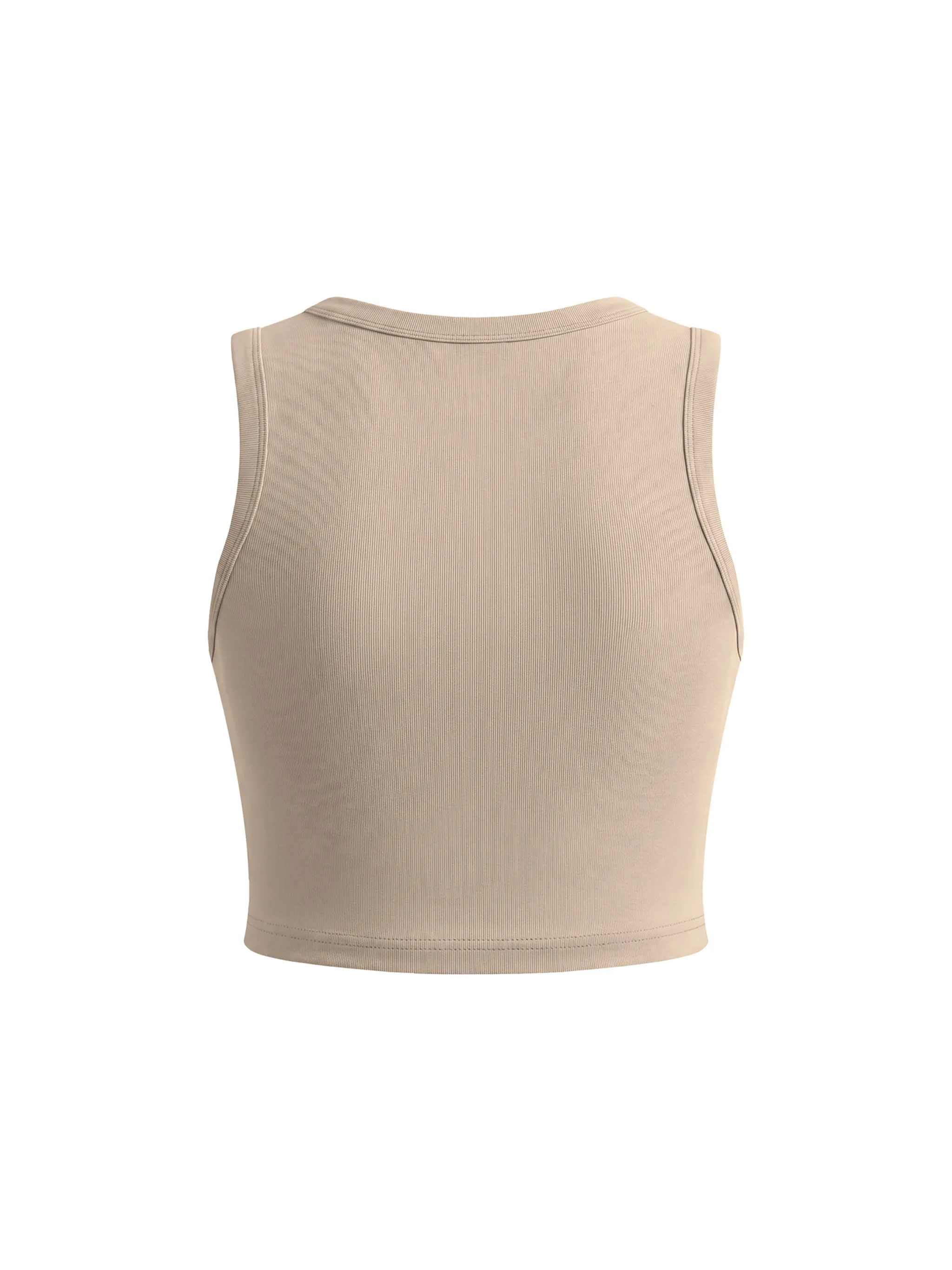 Women's Tight Crewneck Crop Tank Top