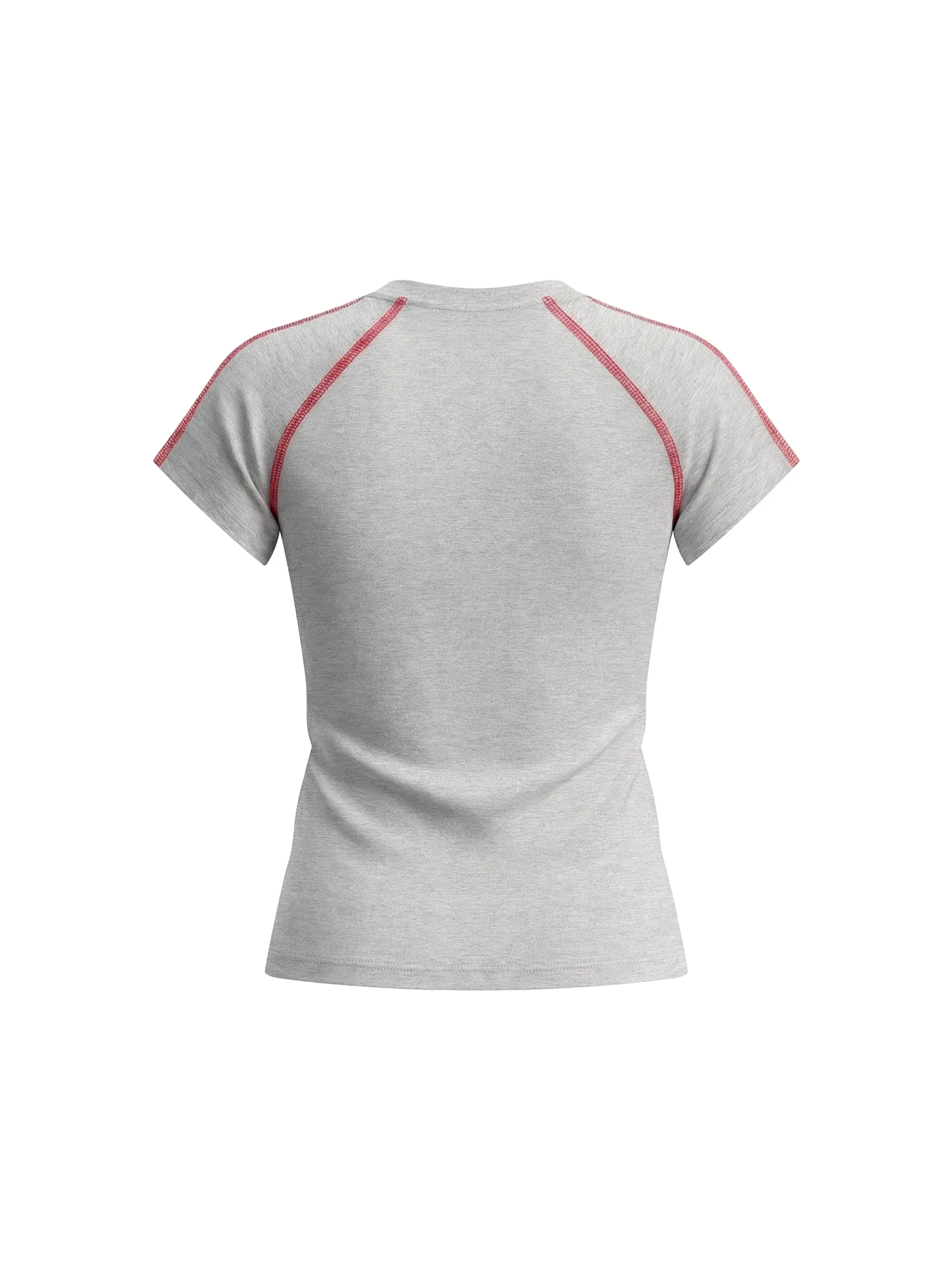 Women's Contrast Stitch Raglan T-Shirt