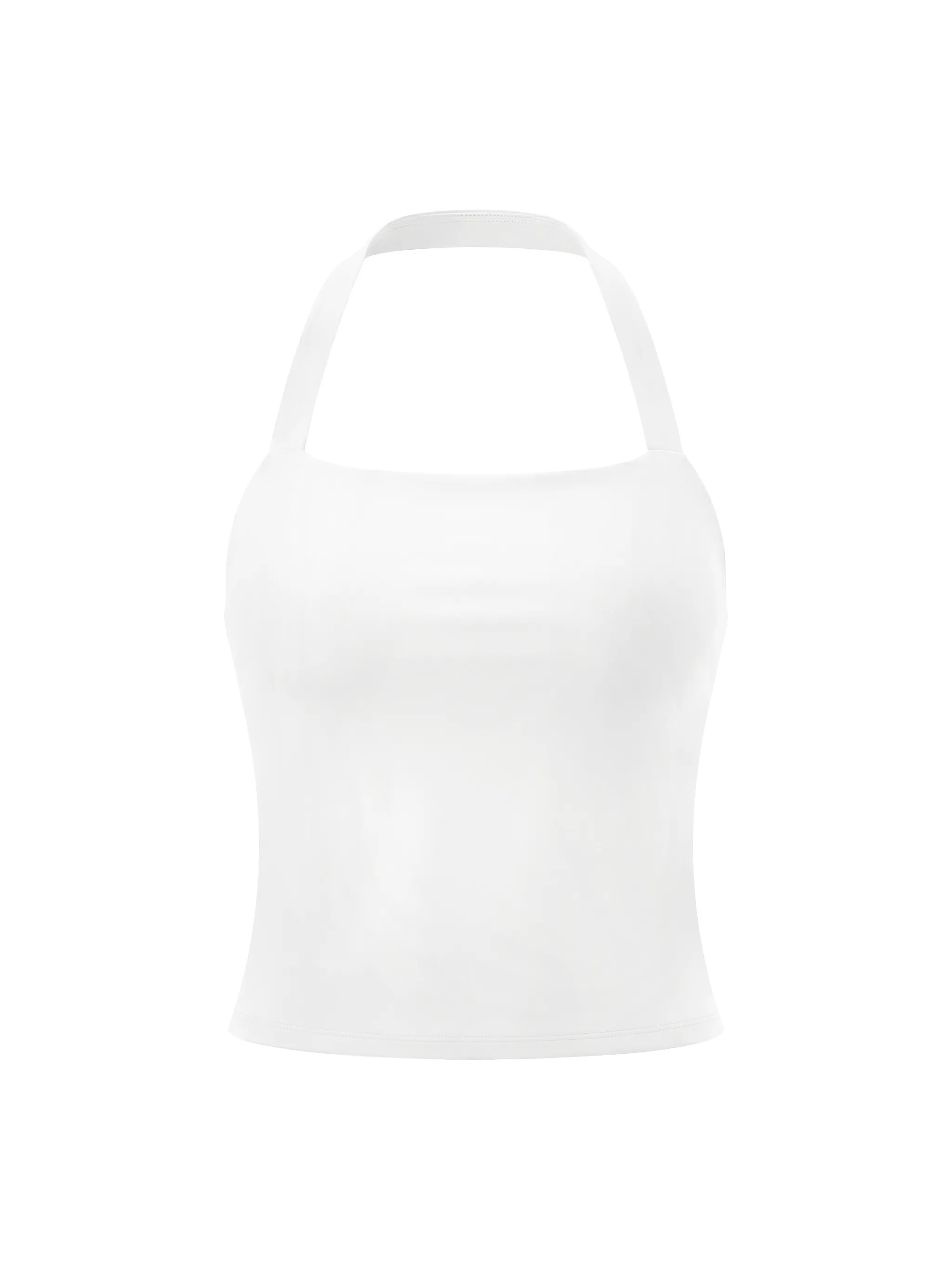Women's Halter Crop Sports Bra