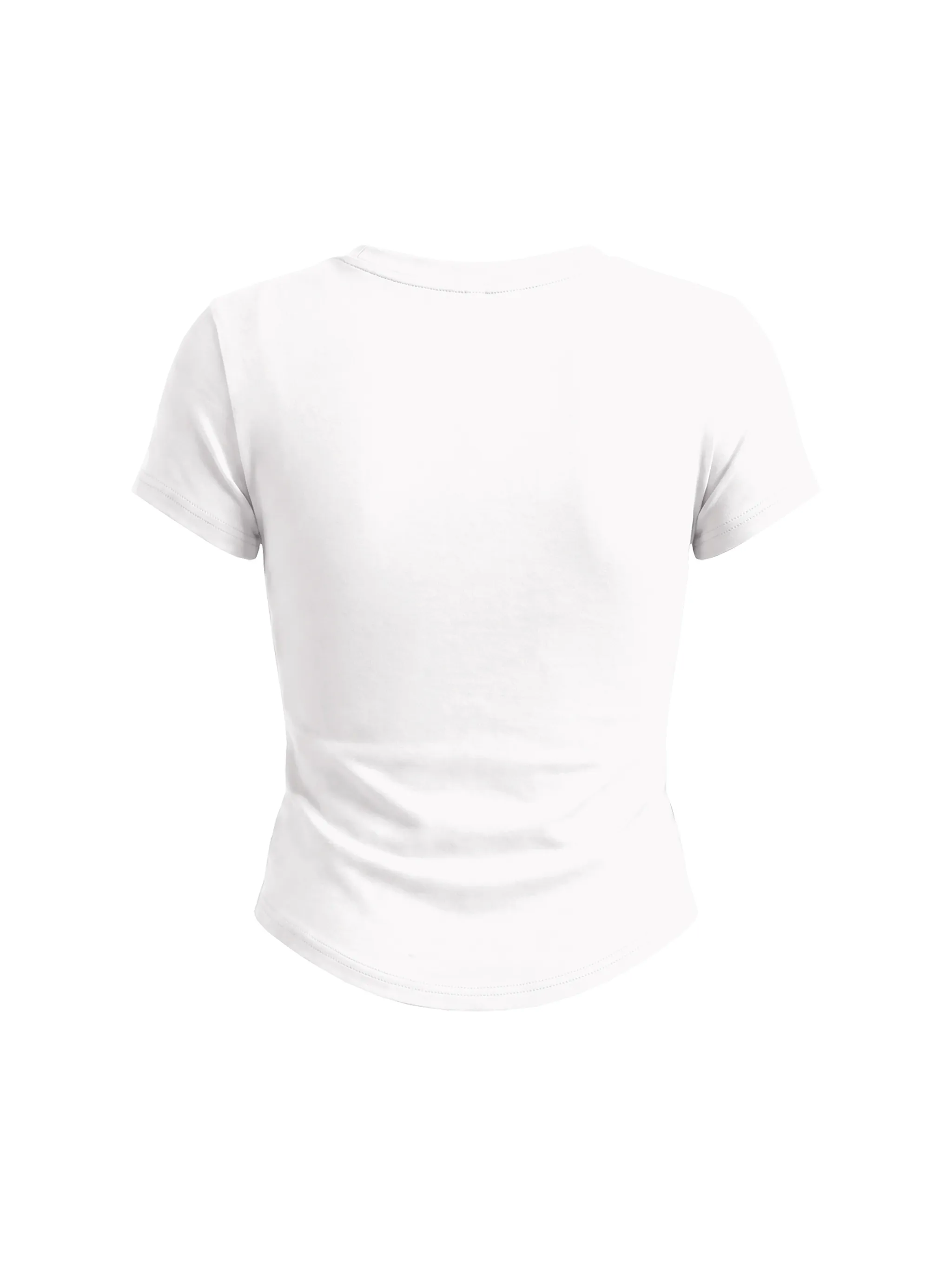 Women's Paneled Crop T-Shirt