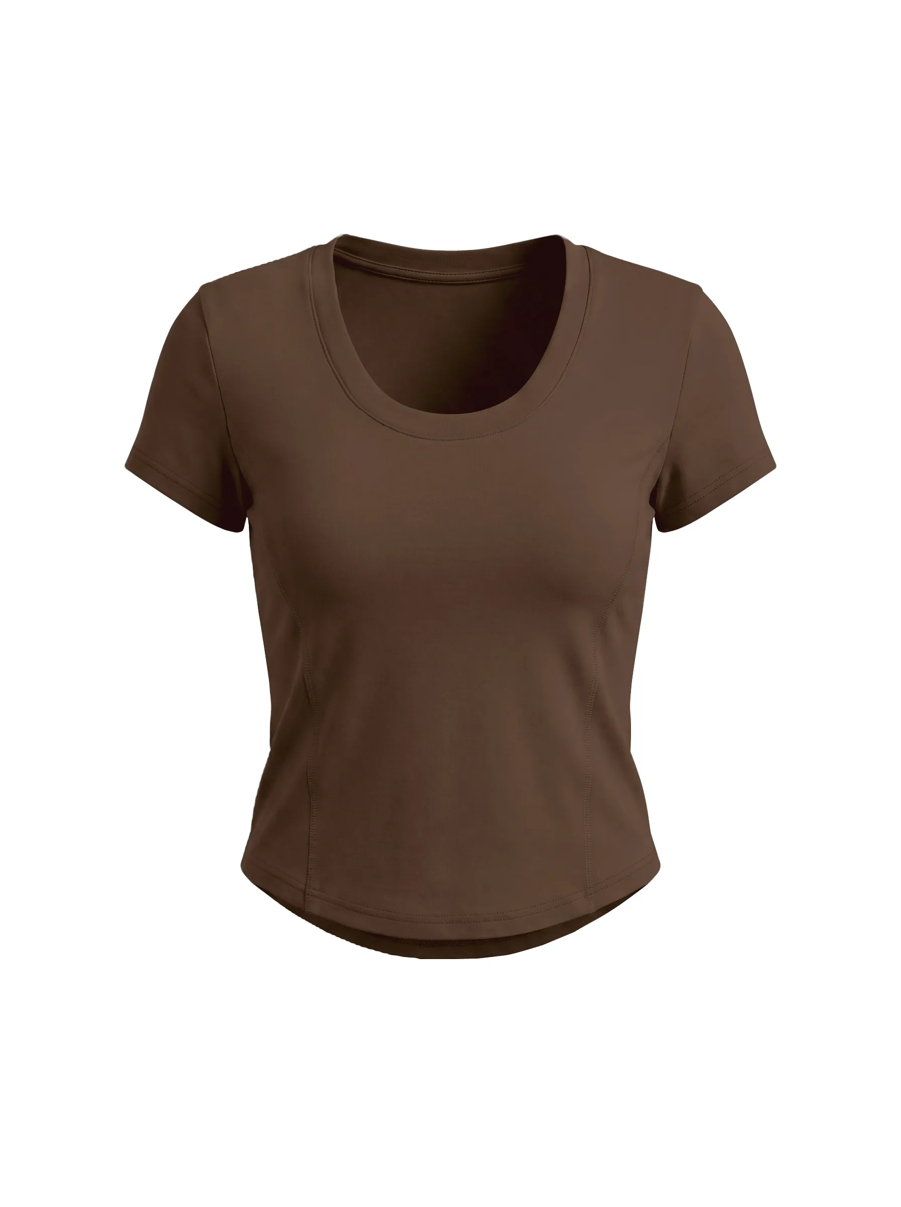 Women's Paneled Crop T-Shirt