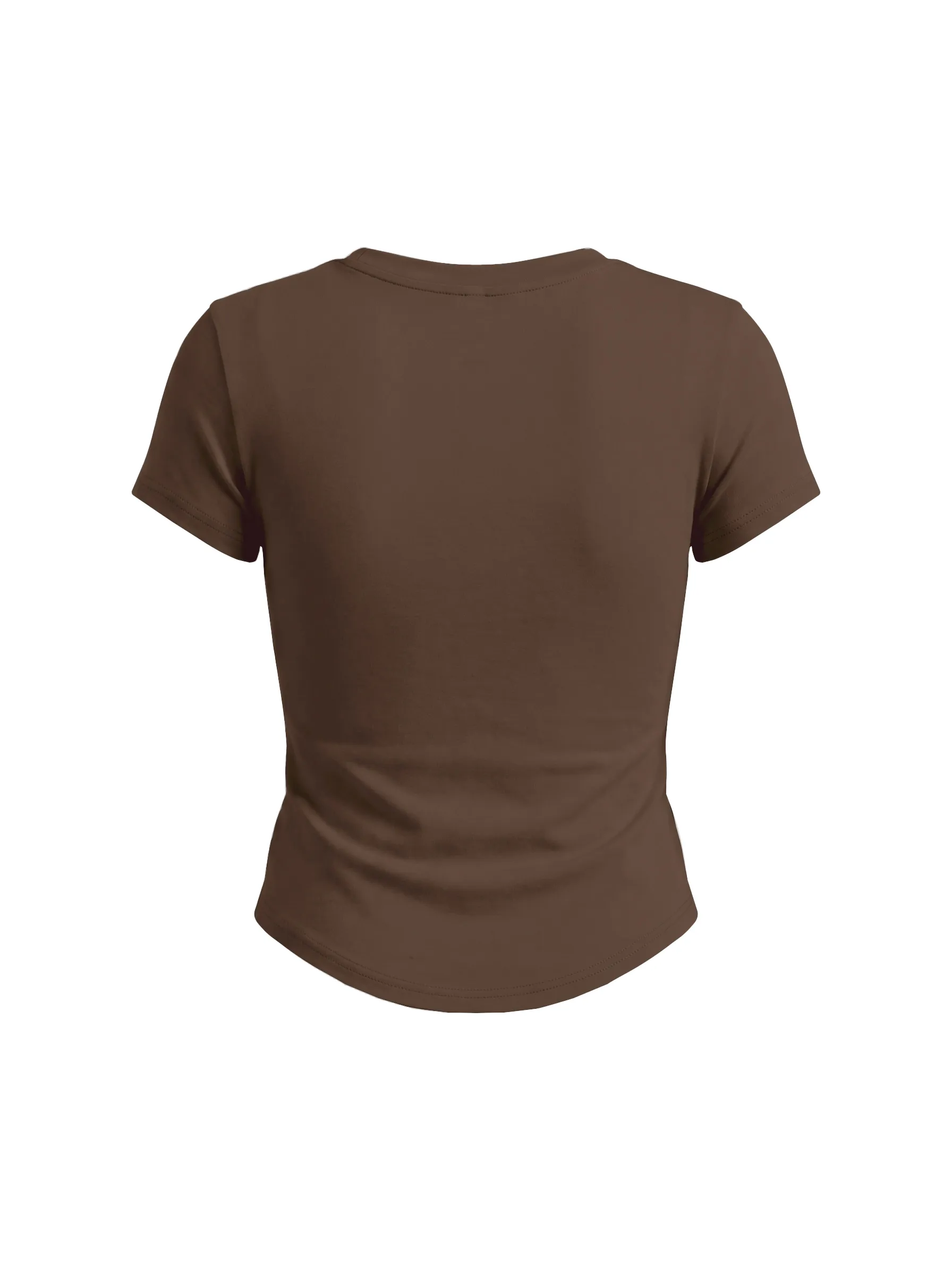 Women's Paneled Crop T-Shirt