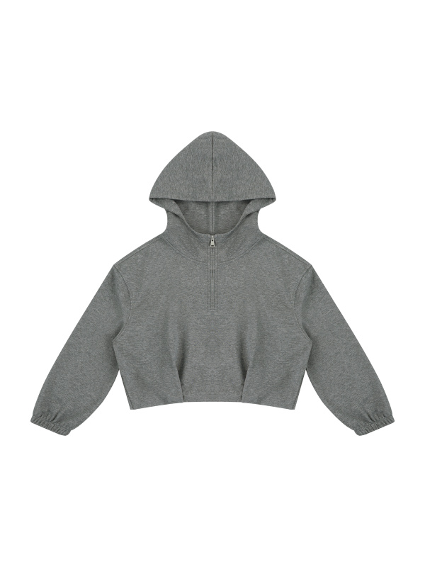 Women’s Boxy Quarter-Zip Hoodie