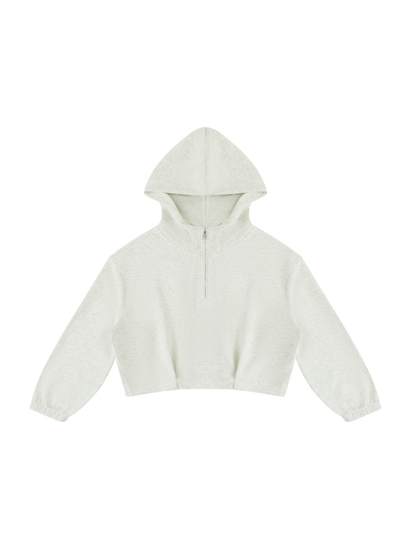 Women’s Boxy Quarter-Zip Hoodie