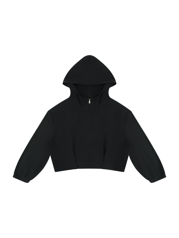 Women’s Boxy Quarter-Zip Hoodie