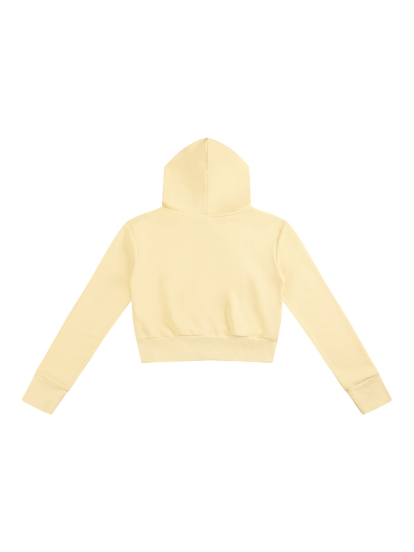 Women’s Slim Crop Full Zip Hoodie