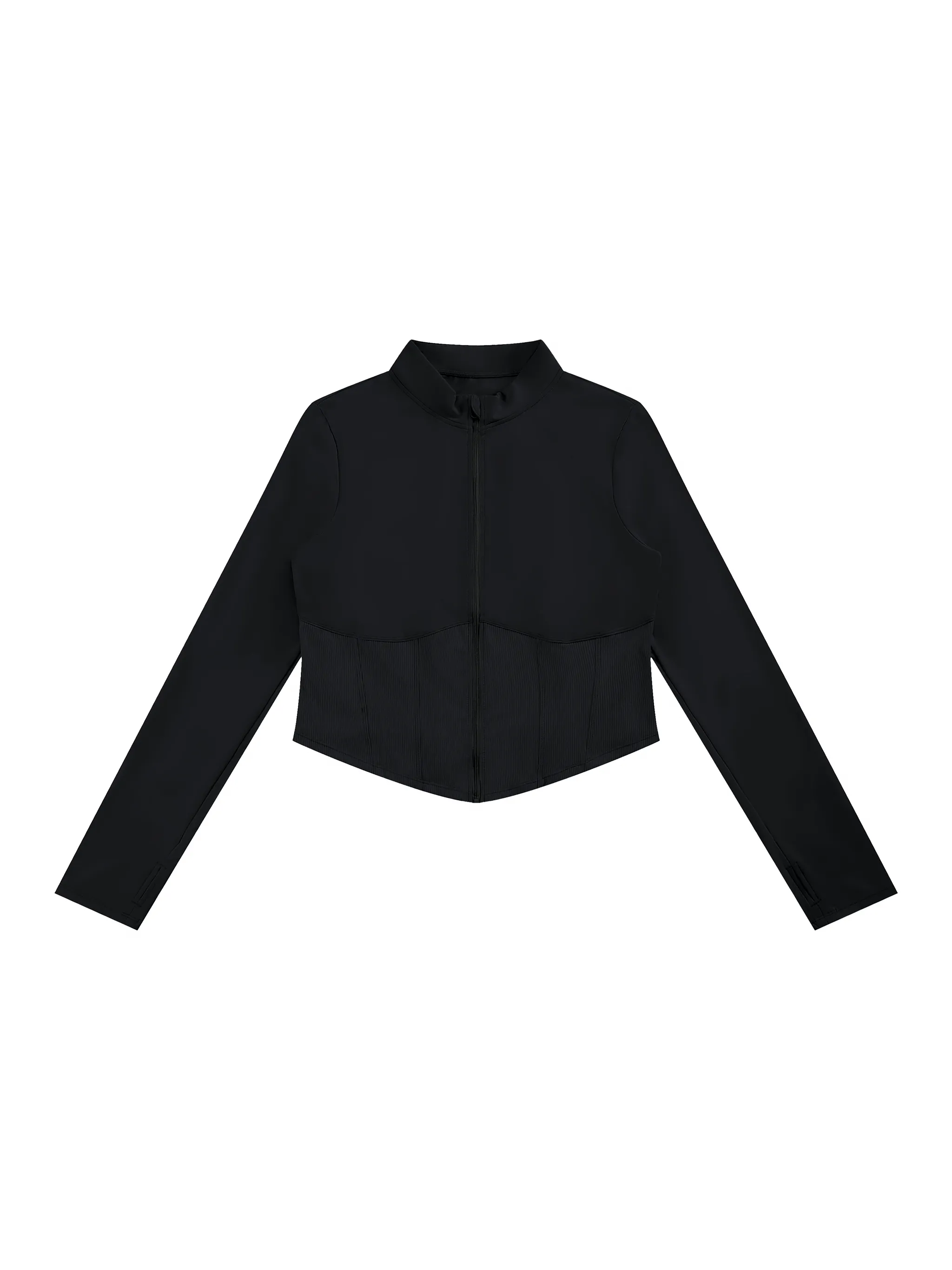 Women's Slim Fit Full-Zip Yoga Jacket