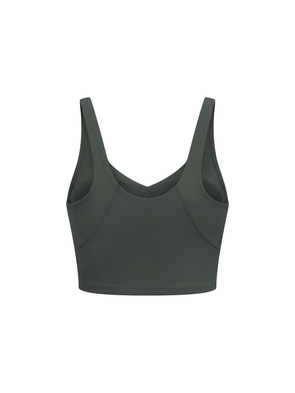 Women's V-Neck Yoga Sports Bra