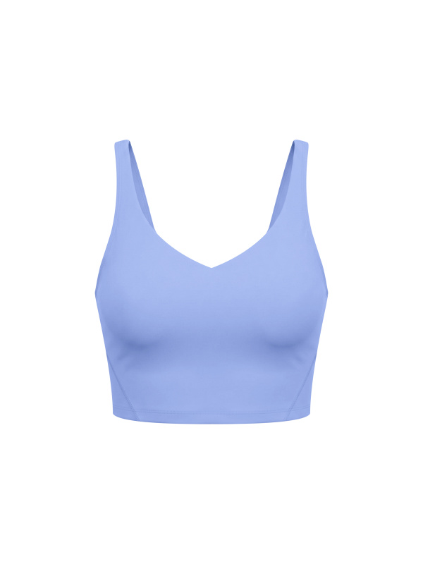 Women's V-Neck Yoga Sports Bra