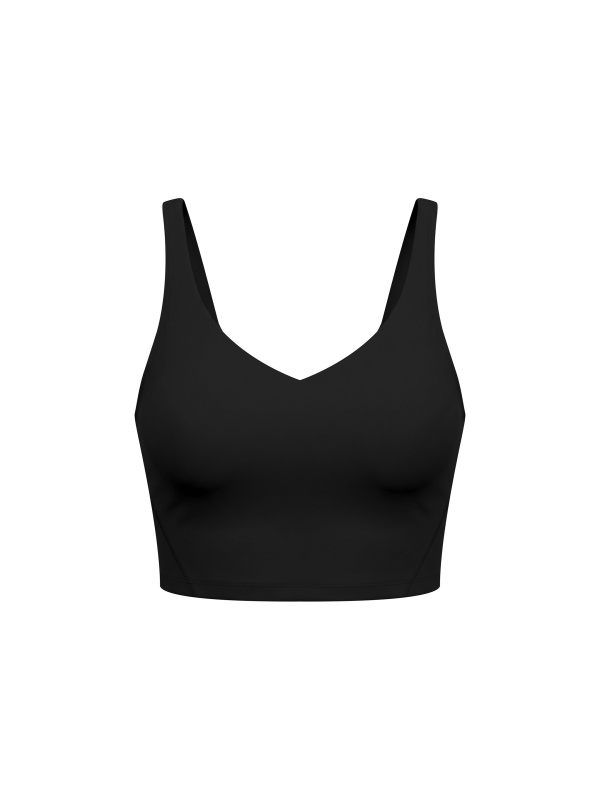 Women's V-Neck Yoga Sports Bra
