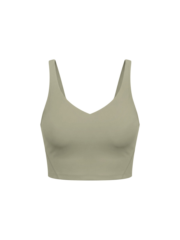 Women's V-Neck Yoga Sports Bra