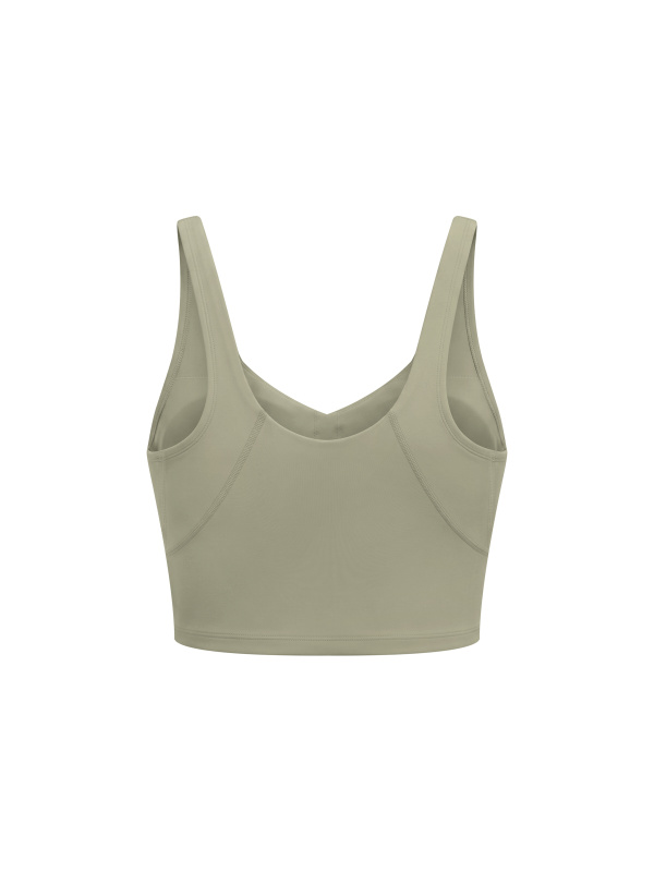 Women's V-Neck Yoga Sports Bra