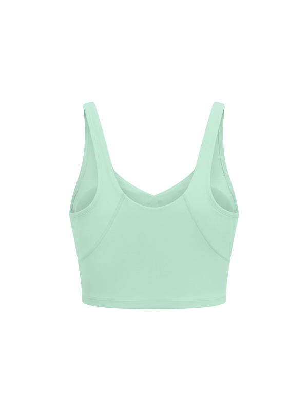 Women's V-Neck Yoga Sports Bra