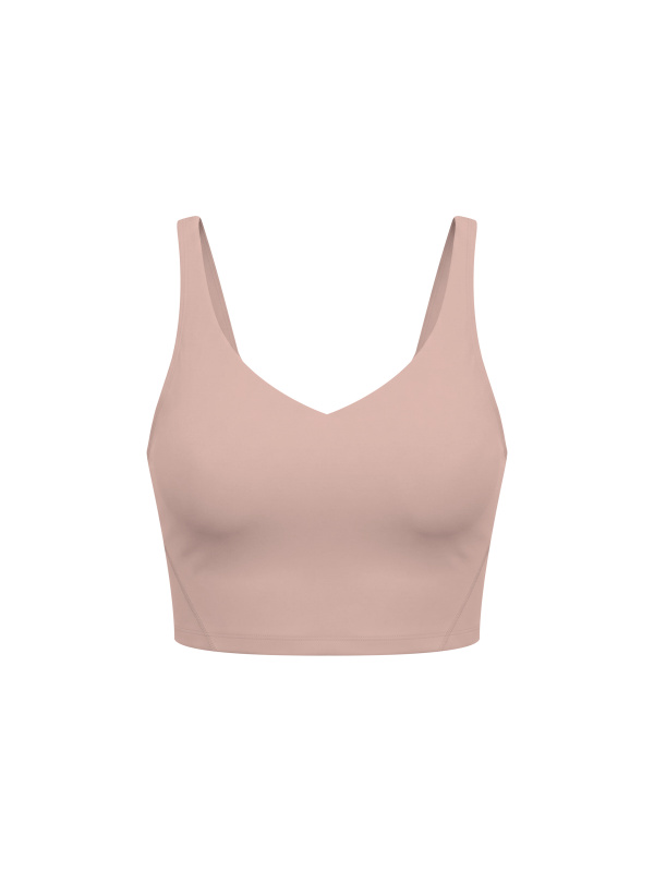 Women's V-Neck Yoga Sports Bra