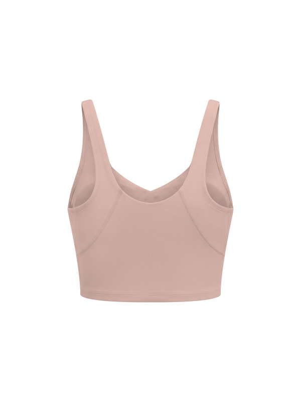 Women's V-Neck Yoga Sports Bra