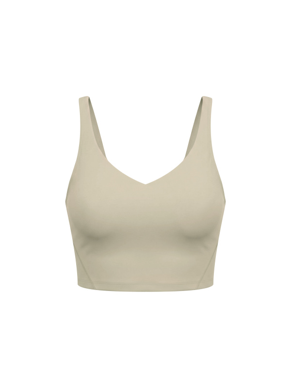 Women's V-Neck Yoga Sports Bra