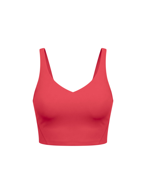 Women's V-Neck Yoga Sports Bra